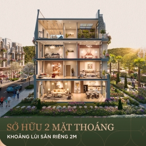 Signature Home Vlasta Thủy Nguyên Hải Phòng sở hữu thiết kế hai mặt thoáng
