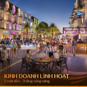 Nhà phố Phát Lộc tại Vlasta Thủy Nguyên Hải Phòng sở hữu khả năng kết nối tiện ích và môi trường sống