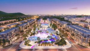 Quy mô 5.000 m² và cấu trúc không gian của quảng trường nghệ thuật ánh sáng tại Vlasta Thủy Nguyên