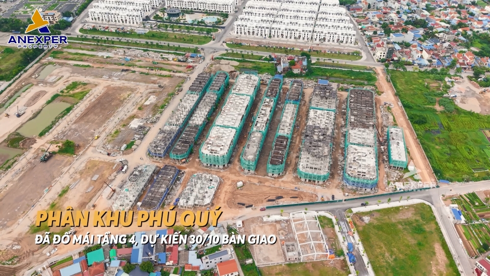 Tiến độ phân khu Phú Quý dự án Vlasta Thủy Nguyên Hải Phòng Tiến độ phân khu Phú Quý dự án Vlasta Thủy Nguyên Hải Phòng