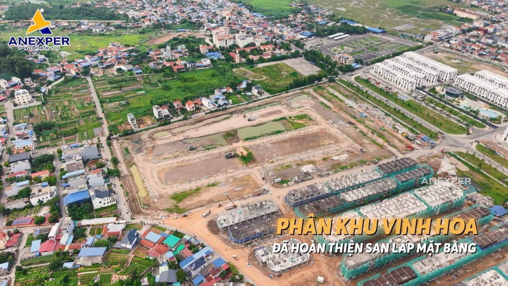 Tiến độ phân khu Vinh Hoa dự án Vlasta Thủy Nguyên Hải Phòng Tiến độ phân khu Vinh Hoa dự án Vlasta Thủy Nguyên Hải Phòng