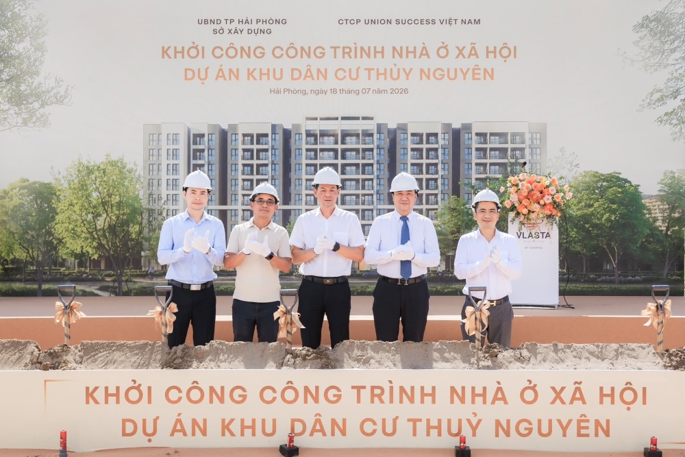 Chủ đầu tư dự án Vlasta Thủy Nguyên cùng định hướng phát triển công trình chất lượng, đúng tiến độ