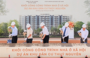Lễ khởi công khu nhà ở xã hội tại Vlasta Thủy Nguyên: Bước tiến mới trong hành trình hoàn thiện đô thị