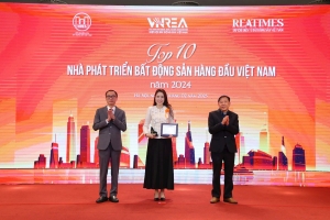 Văn Phú - Invest vinh dự góp mặt trong Top 10 Nhà phát triển bất động sản hàng đầu Việt Nam