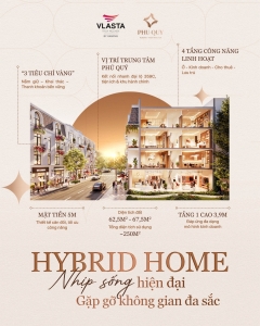 Hybrid Home Vlasta Thủy Nguyên Hải Phòng - Mô hình đa công năng của thế hệ mới